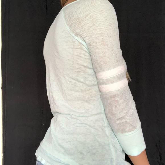 Sheer pajama top with quarter sleeves! - Picture 3 of 3